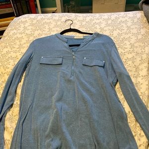 Blue Sweatshirt looking shirt